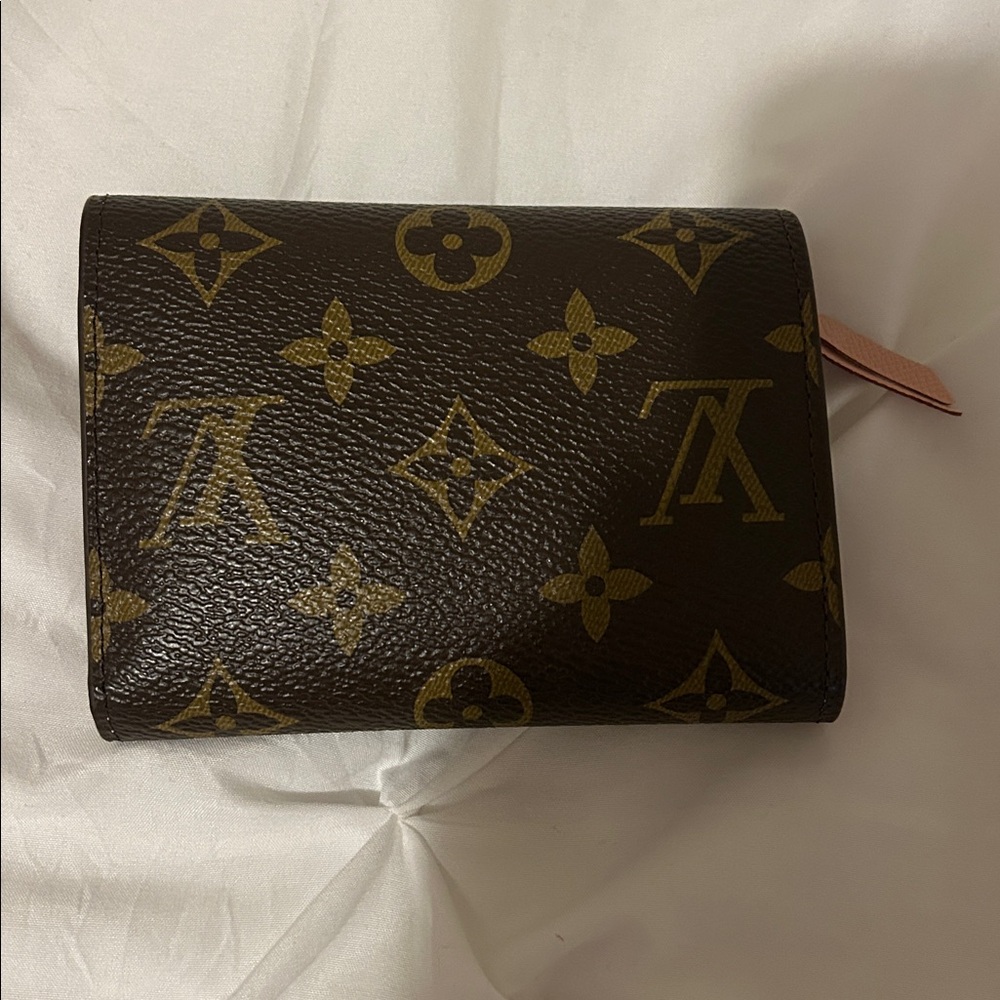 Louis Vuitton Monogram Envelope Wallet with Pink Snap - Picture 4 of 4
